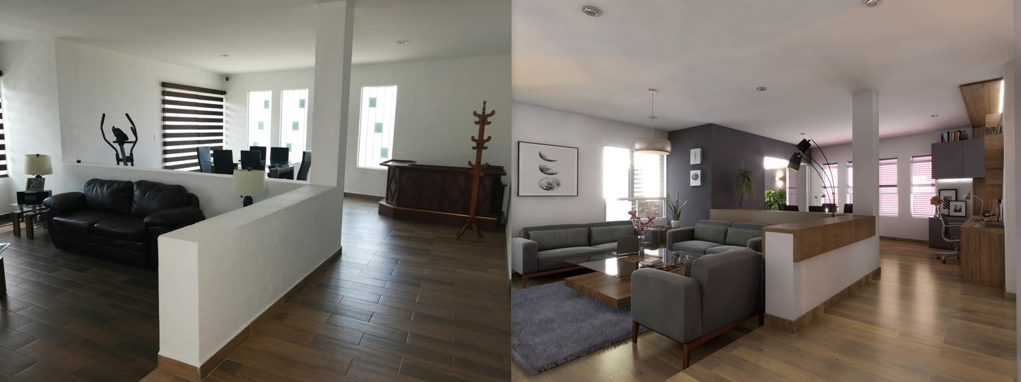 Remodelación de 1 Espacio